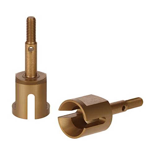 PrecisionGeek – Ersatzteile, eloxiertes Aluminium, Achsschenkel-Gelenkschale aus Legierung, kompatibel mit Tamiya TT01 TT01E TT02 TT02B 1/10 RC Tourenwagen – Set mit 2 Stück (Gold) PrecisionGeek – Ersatzteile, eloxiertes Aluminium, Achsschenkel-Gelenkschale aus Legierung, kompatibel mit Tamiya TT01 TT01E TT02 TT02B 1/10 RC Tourenwagen – Set mit 2 Stück (Gold) von PrecisionGeek