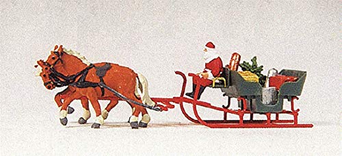 Preiser 1/87 th – pr30448 – Modelleisenbahnen – Weihnachtsmann und Schlitten Preiser 1/87 th – pr30448 – Modelleisenbahnen – Weihnachtsmann und Schlitten von Preiser