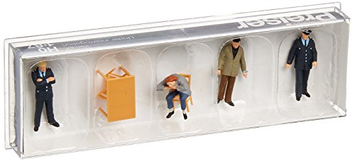 Beim Verhör 4 Figuren + Zubehör Preiser 10590 H0 / 1:87 von Preiser