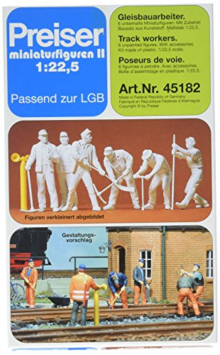 PREISER 45182 Gleisbauarbeiter. 6 Figuren PREISER 45182 Gleisbauarbeiter. 6 Figuren von Preiser