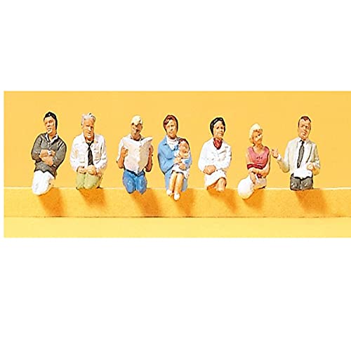 Preiser 1/87 th – pr10298 – Modelleisenbahnen – Passagiere sitzen mit Auto Preiser 1/87 th – pr10298 – Modelleisenbahnen – Passagiere sitzen mit Auto von Preiser