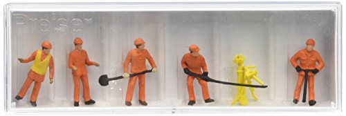 Preiser 1/87 th – pr14035 – Modelleisenbahnen – Arbeiter am Arbeitsplatz von Preiser