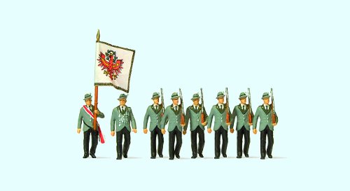 Preiser 1/87 th – pr24613 – Modelleisenbahnen – Parade von Fantassins von Preiser