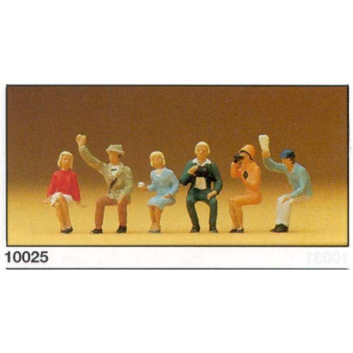 Preiser 10025 H0 Sitzende Zuschauer von Preiser