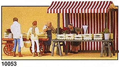 Preiser 10053 H0 Obst- und Gemuesestaende. Fertigmodell Preiser 10053 H0 Obst- und Gemuesestaende. Fertigmodell von Preiser