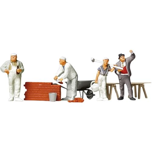 Preiser 1/87 Ème - PR10251 – Modelleisenbahn – Maurer und Zubehör Preiser 1/87 Ème - PR10251 – Modelleisenbahn – Maurer und Zubehör von Preiser