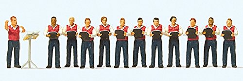 Preiser 10599 Männergesangsverein. 12 Minia von Preiser