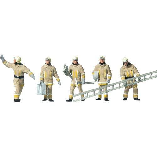 Preiser 10770 Feuerwehrmänner in moderner Einsatzkleidung von Preiser