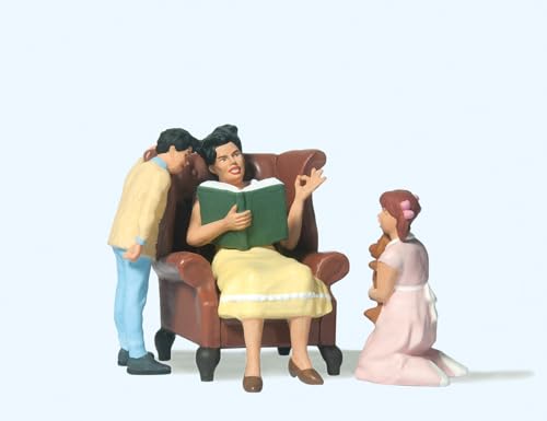 Preiser 44937 Reading Aloud (3) Figure Set von Preiser