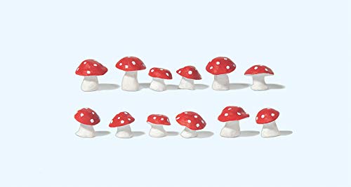 Preiser 45241 Toadstools (12) Figure Set von Preiser