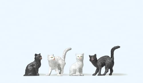 Preiser 47063 Katzen, 4 Stck. Preiser 47063 Katzen, 4 Stck. von Preiser