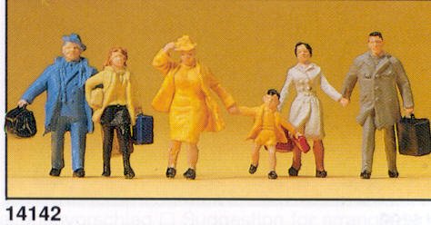 Preiser - Figur für Modelleisenbahnen H0 Maßstab 1:22.5 (PR14142) von Preiser