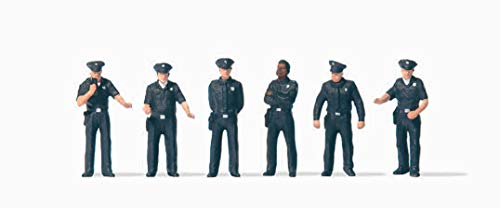 Preiser H0 10799 Figuren-Set 2 US City Police 1:87 von Preiser