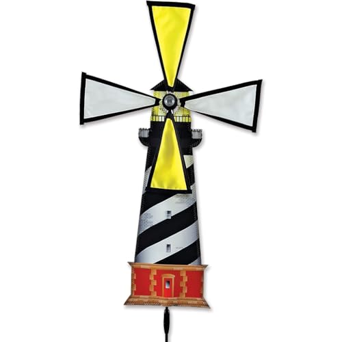 Premier Kites Elliot 1016161 WINDSPIEL Spinner Leuchtturm - Hatteras Lighthouse - UV-beständig - Orange and Black - Stoff - Blattförmig - Windspinner - Garten-Deko Premier Kites Elliot 1016161 WINDSPIEL Spinner Leuchtturm - Hatteras Lighthouse - UV-beständig - Orange and Black - Stoff - Blattförmig - Windspinner - Garten-Deko von Premier Kites