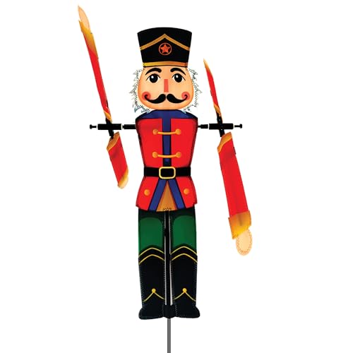 Premier Kites Whirligig Spinner-20 Zoll Nutcracker Spinner, PK21872, Rot/Weiß Premier Kites Whirligig Spinner-20 Zoll Nutcracker Spinner, PK21872, Rot/Weiß von Premier Kites