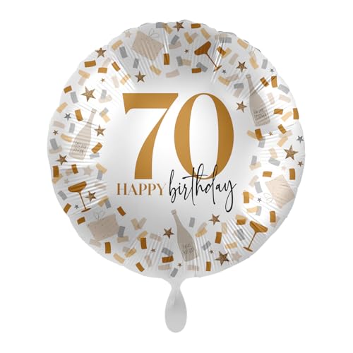 Helium Folienballon von 18 bis 80 als Deko oder Geschenk für Geburtstag und Jubiläum | 43cm groß | Zahlen Partydeko Party Deko Happy Birthday, Edition: 70. Geburtstag Helium Folienballon von 18 bis 80 als Deko oder Geschenk für Geburtstag und Jubiläum | 43cm groß | Zahlen Partydeko Party Deko Happy Birthday, Edition: 70. Geburtstag von Premioloon