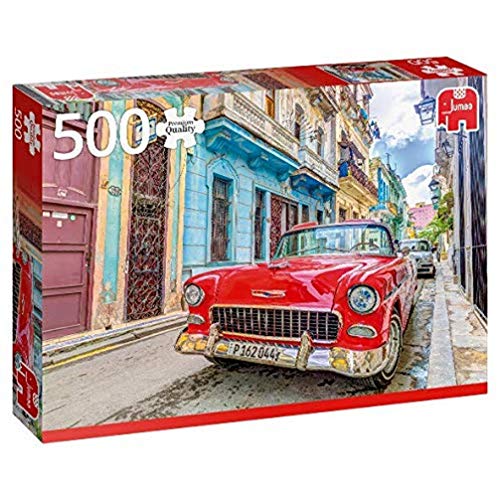 Jumbo Puzzles 18803 Premium Collection – Havanna, Cuba Puzzle mit 500 Teilen, Multi von Jumbo