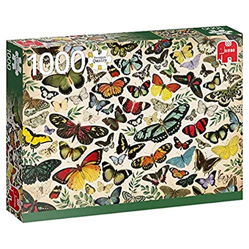18842 Schmetterlings Plakat-1000 Teile Butterfly Puzzlespiel, Mehrfarben von Jumbo