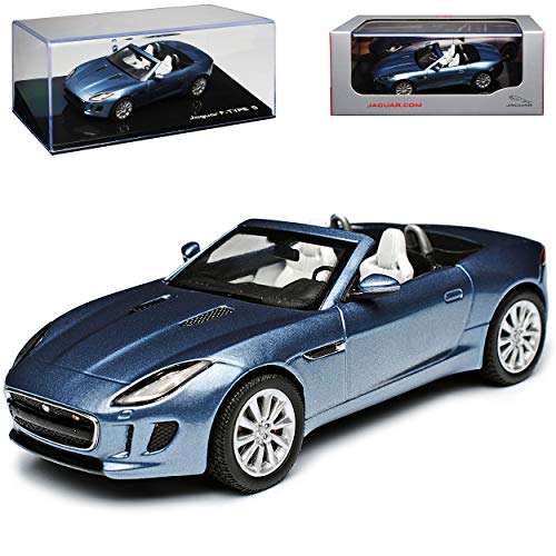 Jaguar F-Type V8 S Cabrio Satellite Grau Blau Ab 2013 1/43 PremiumX Modell Auto mit individiuellem Wunschkennzeichen Jaguar F-Type V8 S Cabrio Satellite Grau Blau Ab 2013 1/43 PremiumX Modell Auto mit individiuellem Wunschkennzeichen von PremiumX Jaguar