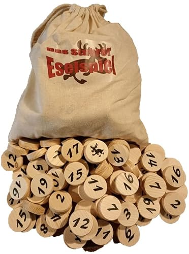 Eselspiel ~ Das Stuhrer Eselspiel ~ Weihnachtsedition mit 81 Spielsteine und 4 Stapel ~ Familienspiel, Partyspiel, Lernspiel, Legespiel bis 6 Personen Eselspiel ~ Das Stuhrer Eselspiel ~ Weihnachtsedition mit 81 Spielsteine und 4 Stapel ~ Familienspiel, Partyspiel, Lernspiel, Legespiel bis 6 Personen von Prescher