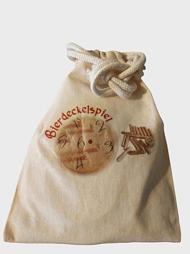 Prescher Bierdeckelspiel, Bierdeckel Gartenspiel, Reisespiel, Würfelspiel, 6 fällt rein, Bierdeckel Prescher Bierdeckelspiel, Bierdeckel Gartenspiel, Reisespiel, Würfelspiel, 6 fällt rein, Bierdeckel von Prescher