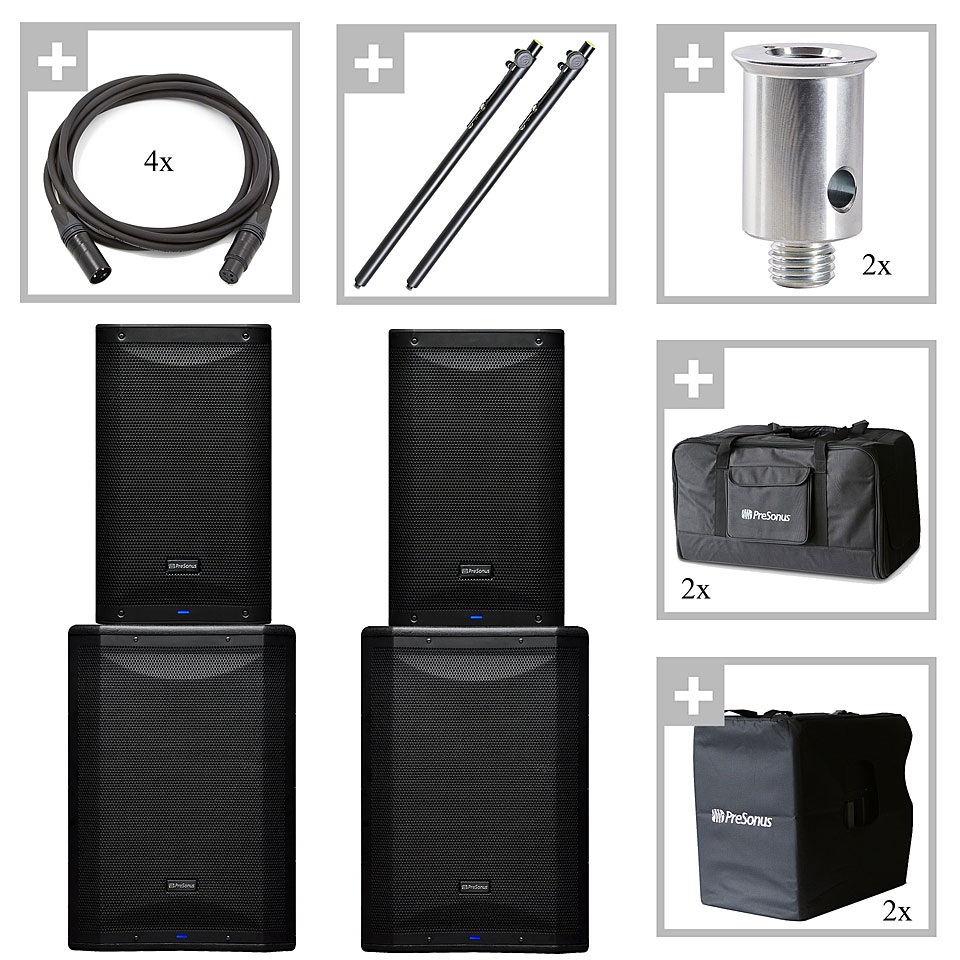 Presonus Air1015 2.2 Aktiv-PA-Set Presonus Air1015 2.2 Aktiv-PA-Set von Presonus