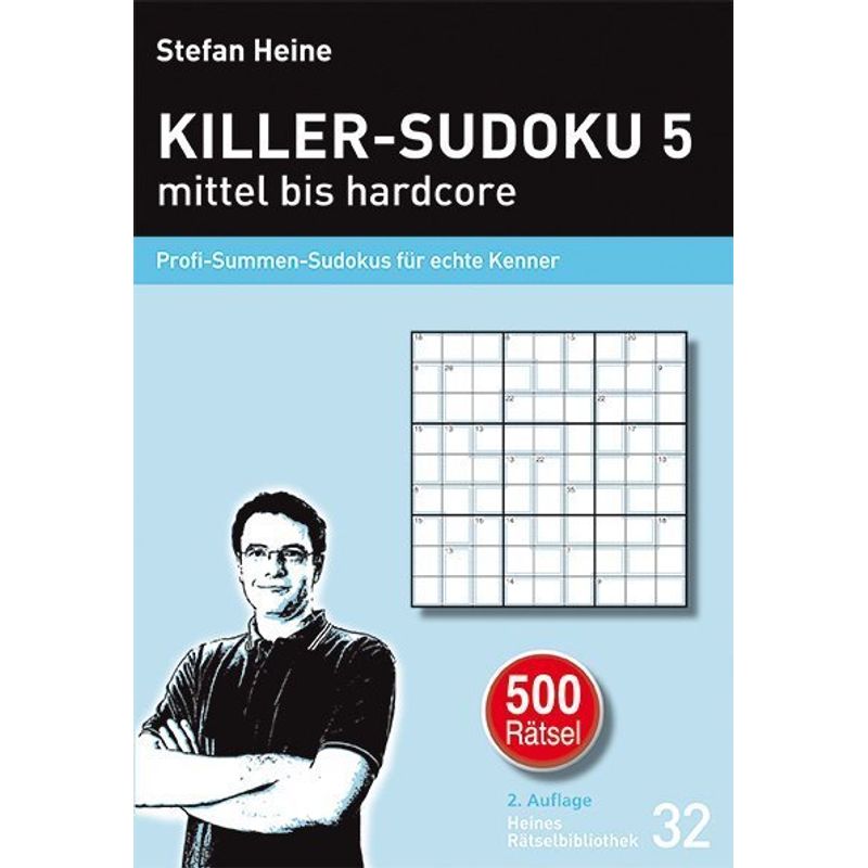 Killer-Sudoku 5 - mittel bis hardcore.Bd.5 von Presse Service Heine