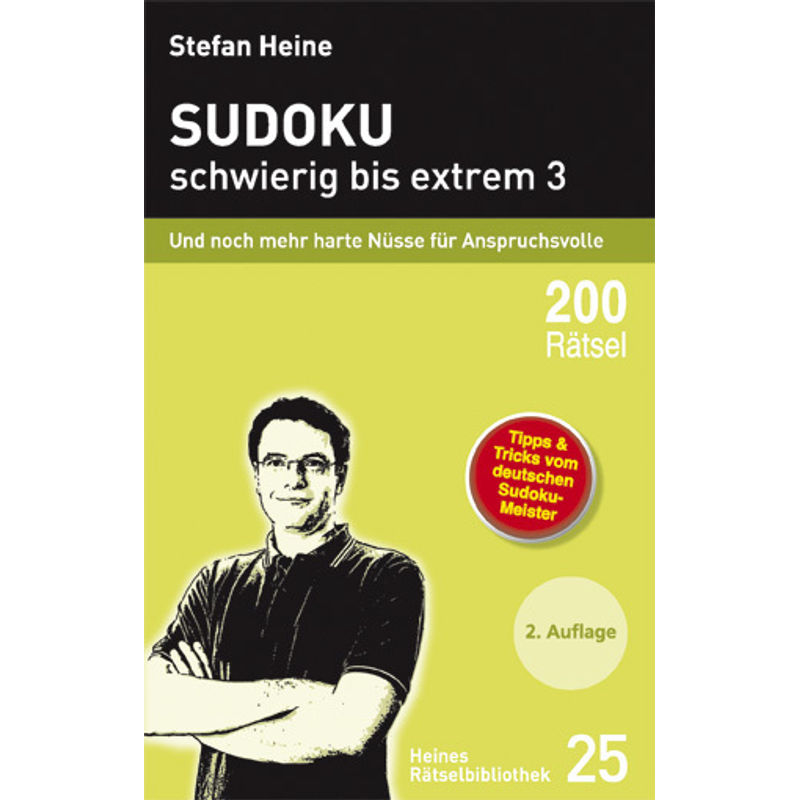 Sudoku - schwierig bis extrem 3. Bd.3.Bd.3 von Presse Service Heine