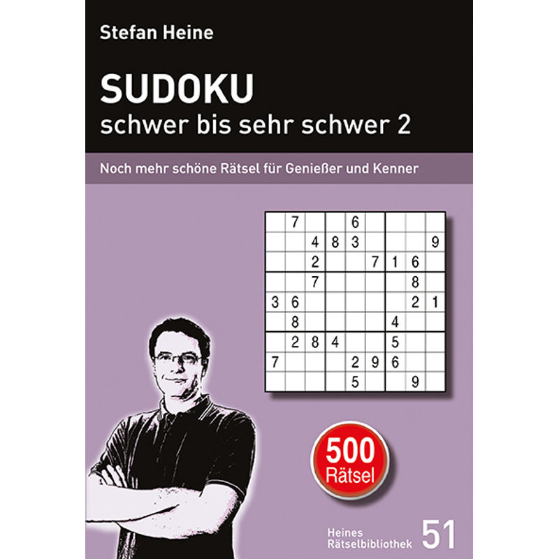 Sudoku - schwer bis sehr schwer.Bd.2 von Presse Service Heine