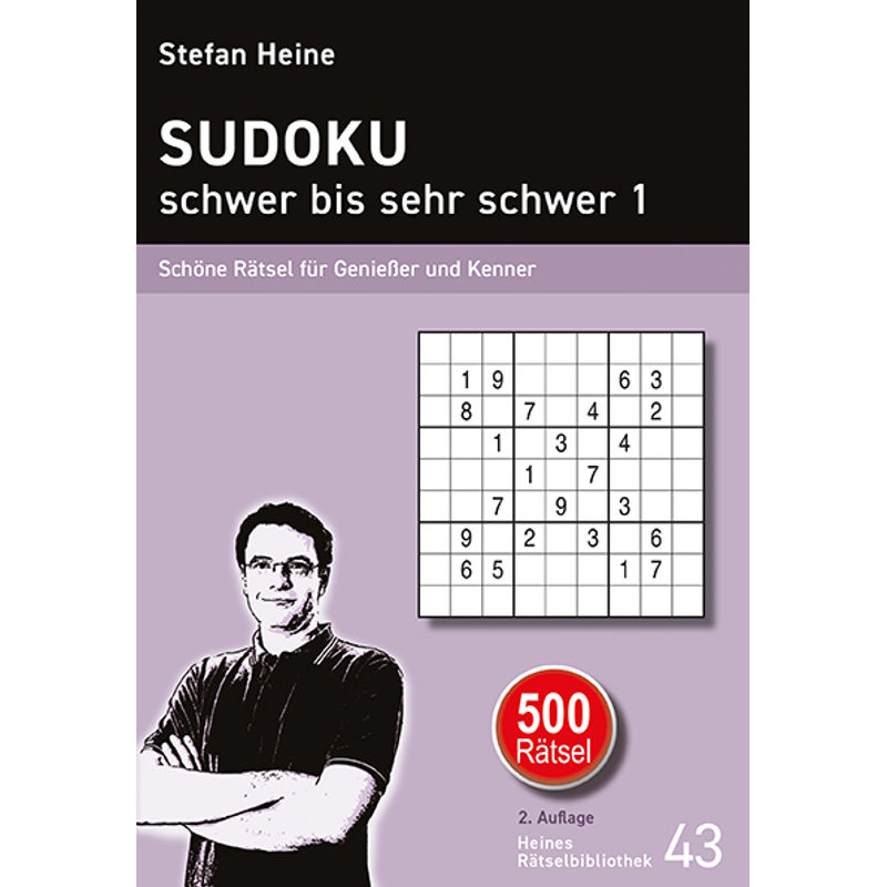 Sudoku - schwer bis sehr schwer.Bd.1 von Presse Service Heine