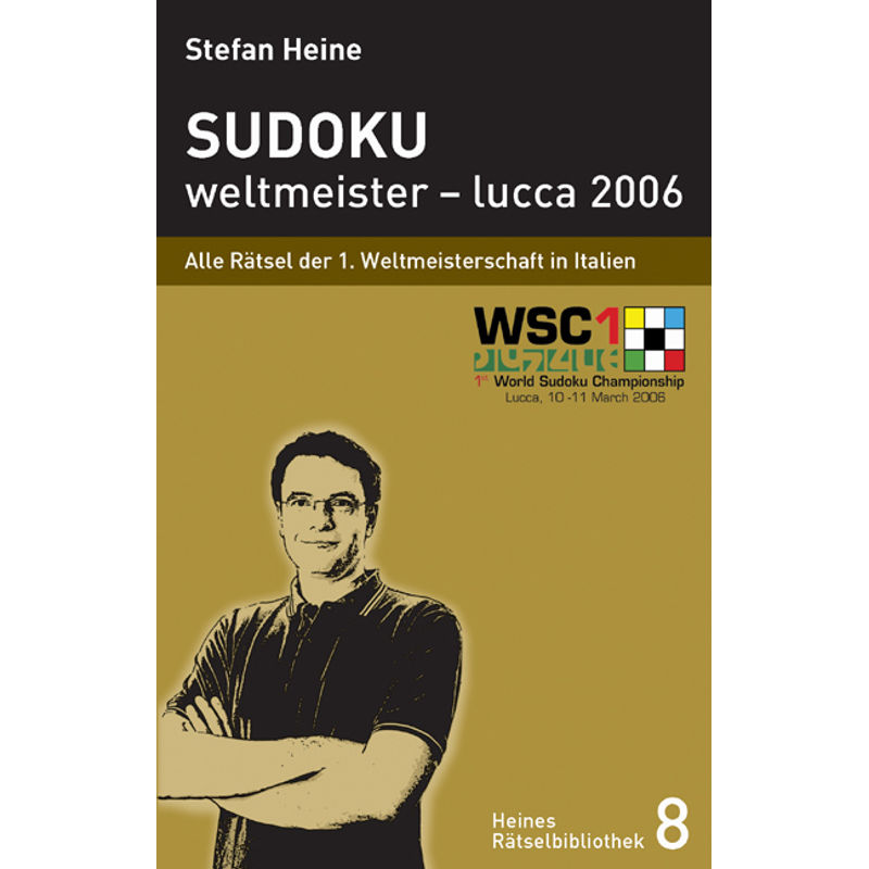 Sudoku - weltmeister - lucca 2006 von Presse Service Heine