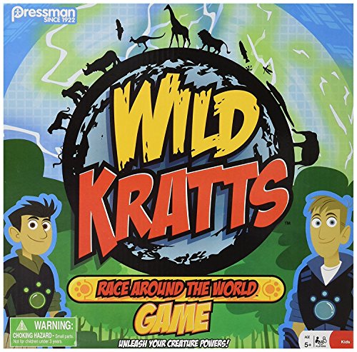 Wild Kratts Race Around the World Board Game by Pressman Toys Wild Kratts Race Around the World Board Game by Pressman Toys von Pressman
