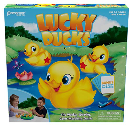 Lucky Ducks - The Memory and Matching Game That Moves - Includes A Fun Pop The Pig Make-A-Match Card Game Lucky Ducks - The Memory and Matching Game That Moves - Includes A Fun Pop The Pig Make-A-Match Card Game von Pressman
