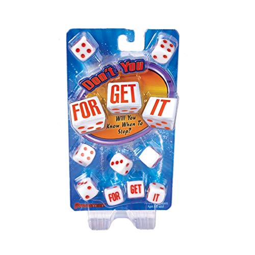 Pressman Don't You Forget It Dice Game - Würfelspiel für 2 oder mehr Spieler ab 8 Jahren mit Regeln und Aufbewahrungstasche von Pressman