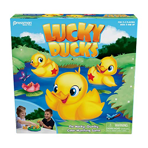 Pressman Lucky Ducks - The Memory and Matching Game That Moves by Toy von Pressman