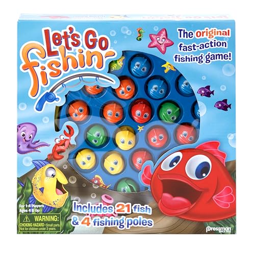 Pressman Toy International 0055J Let's Go Fishing von Pressman