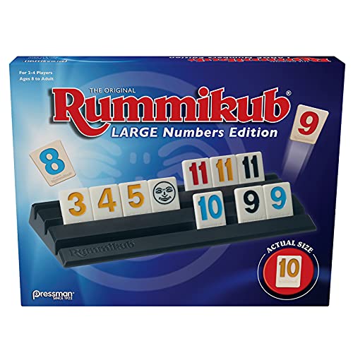 Pressman Toy Rummikub Große Zahlenausgabe von Pressman