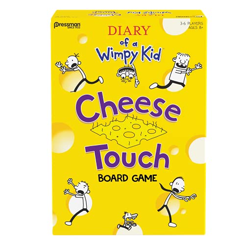Diary of a Wimpy Kid Cheese Touch Game - Race to the Finish While Learning About Your Friends by Pressman von Pressman