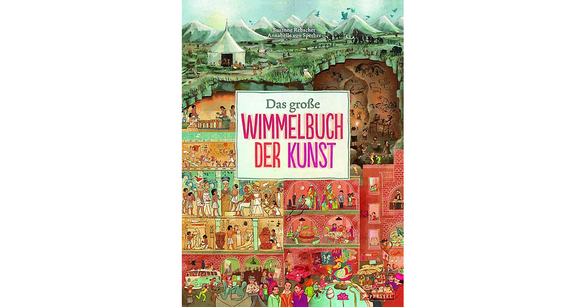 Buch - Das große Wimmelbuch der Kunst Buch - Das große Wimmelbuch der Kunst von Prestel Verlag