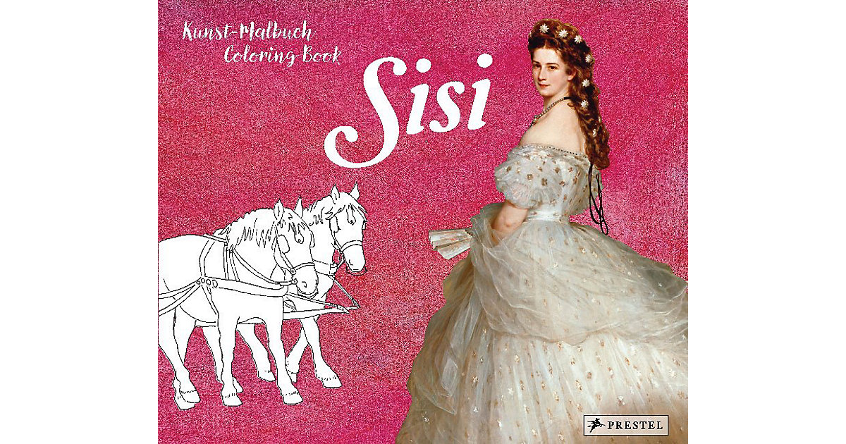 Buch - Kunst-Malbuch - Coloring Book Sisi Buch - Kunst-Malbuch - Coloring Book Sisi von Prestel Verlag