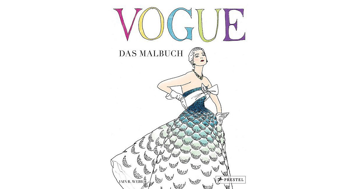 Buch - VOGUE - Das Malbuch Buch - VOGUE - Das Malbuch von Prestel Verlag