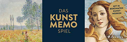 Prestel Verlag Das Kunst-Memo-Spiel (Spiel): Mit 36 berühmten Kunstwerken. Finden Sie Zwei Verschiedene Detailausschnitte aus EIN und demselben Kunstwerk! von Prestel
