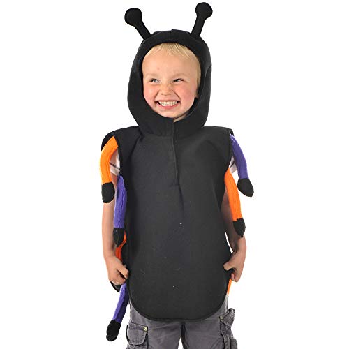 Pretend to Bee SpinnenTabard Kostüm für Kinder, Unisex, Mehrfarbig, 3-7 Jahre Pretend to Bee SpinnenTabard Kostüm für Kinder, Unisex, Mehrfarbig, 3-7 Jahre von Pretend to Bee