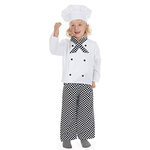 Pretend to Bee : Cooking Chef Koch/Bäcker Kostüm für Kinder/Kleinkinder, Multicoloured, 2-3 Years von Pretend to Bee