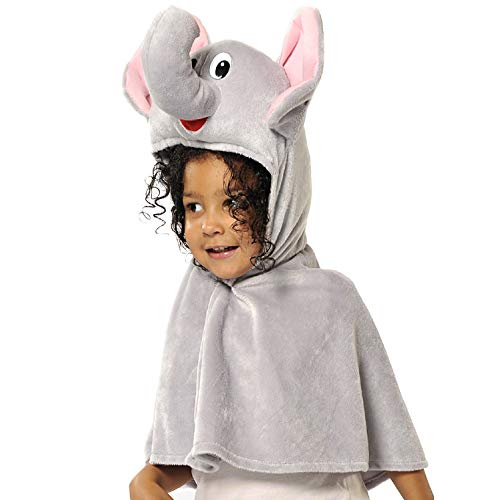 Pretend to Bee Elefantenumhang Kostüm für Kinder, Unisex, Grau 3-7 Jahre von Pretend to Bee