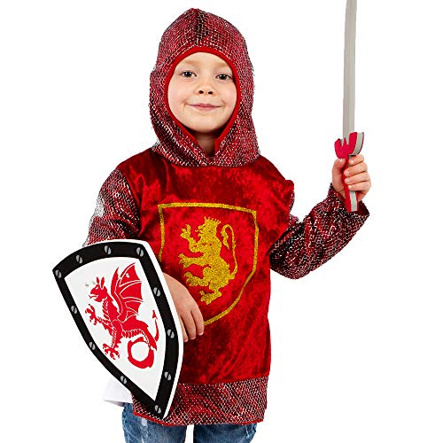 Pretend to Bee Königliches Ritterkostüm für Kinder, Rot, 5-7 Jahre Pretend to Bee Königliches Ritterkostüm für Kinder, Rot, 5-7 Jahre von Pretend to Bee