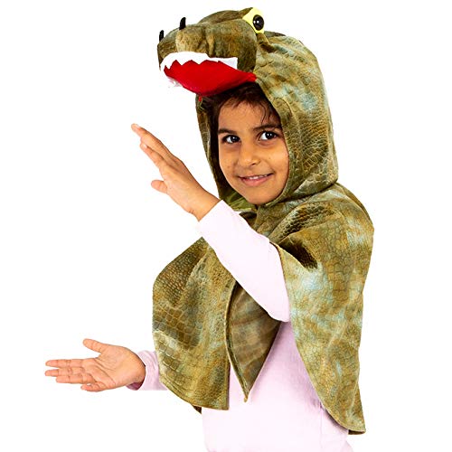Pretend to Bee Krokodilumhang Kostüm für Kinder, Unisex, Grün, 3-7 Jahre von Pretend to Bee