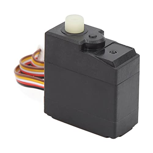 Pretfy 17G RC -Autos Zuverlässiger Geräteteil Nylonsteuerung der Lenkung 16 Gear Made 16103 und Black Small 16102 Remote Servo Größe Effiziente 16201 für Server Pro von Pretfy