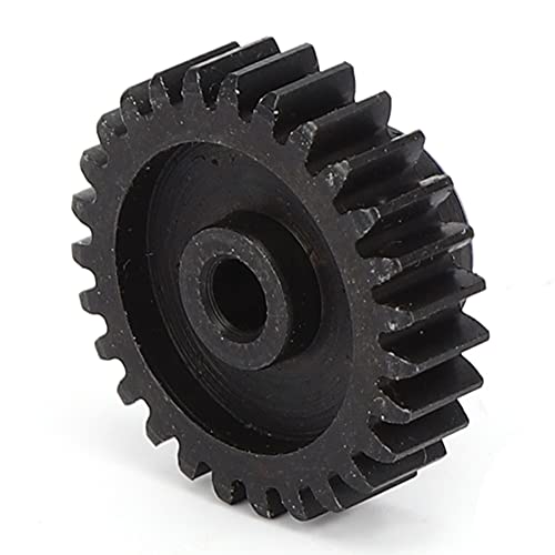 Pretfy 27T Motor Pinion Compact Companent Teile Auto Helfen Ersatzqualität Easy Remote Metall und Gewicht für Lichtmodell Perfect Gear Performance Wltoys Steuerelement mit (Schwarz A959-B-15BL) von Pretfy