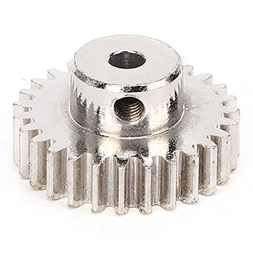 Pretfy 27T Motor Pinion Compact Companent Teile Auto Helfen Ersatzqualität Easy Remote Metall und Gewicht für Lichtmodell Perfect Gear Performance Wltoys Steuerelement mit (Silber A959-B-15s) von Pretfy